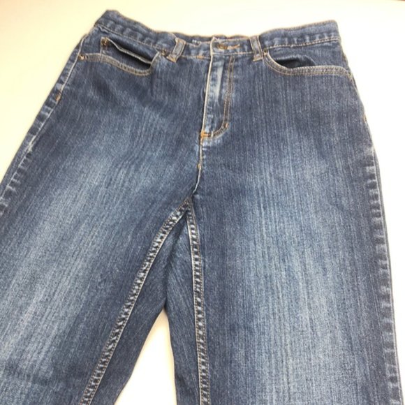 VINTAGE LIZ CLAIRBORNE CLASSIC STRAIGHT JEANS 8/29x29 ⭐️ - Picture 5 of 11